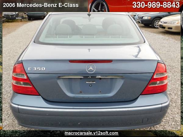 2006 Mercedes-Benz E-Class E 350 4dr Sedan with - cars & trucks - by... for sale in Akron, OH – photo 9