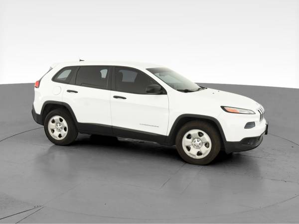 2014 Jeep Cherokee Sport SUV 4D suv White - FINANCE ONLINE - cars &... for sale in Albuquerque, NM – photo 14