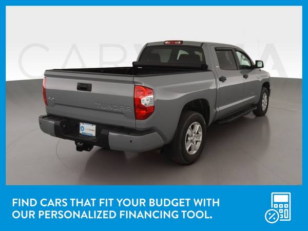 2018 Toyota Tundra CrewMax SR5 Pickup 4D 5 1/2 ft pickup Gray for sale in Washington, District Of Columbia – photo 8