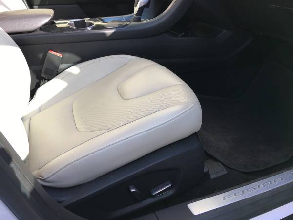 2014 Ford Fusion Titanium w/ Eco Boost, Sunroof and Leather. - cars... for sale in Peabody, MA – photo 15