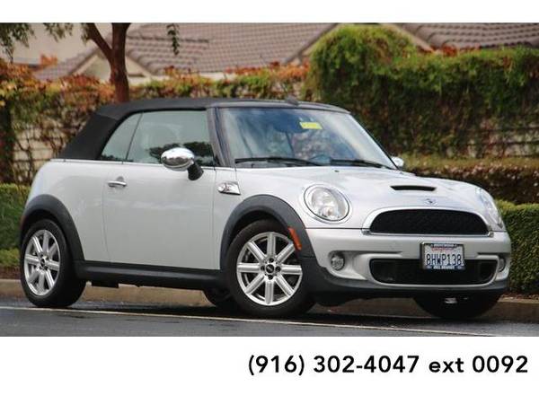 2014 MINI Cooper S convertible 2D Convertible (Silver) for sale in Brentwood, CA – photo 2