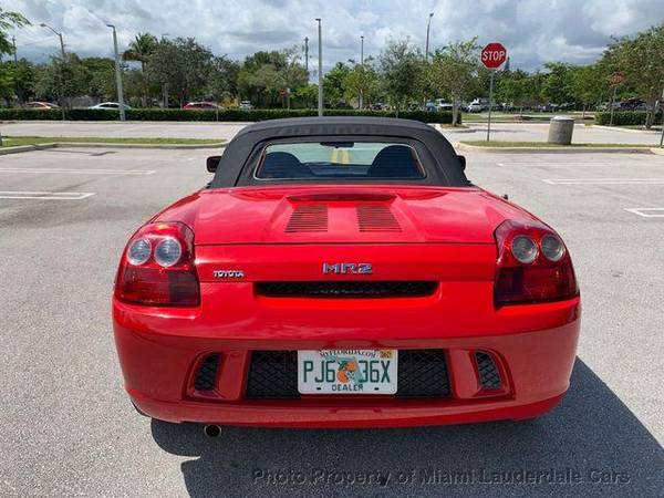 2003 Toyota MR2 Spyder Stickshift Clean Carfax Low Miles!!! - cars &... for sale in Margate, FL – photo 6