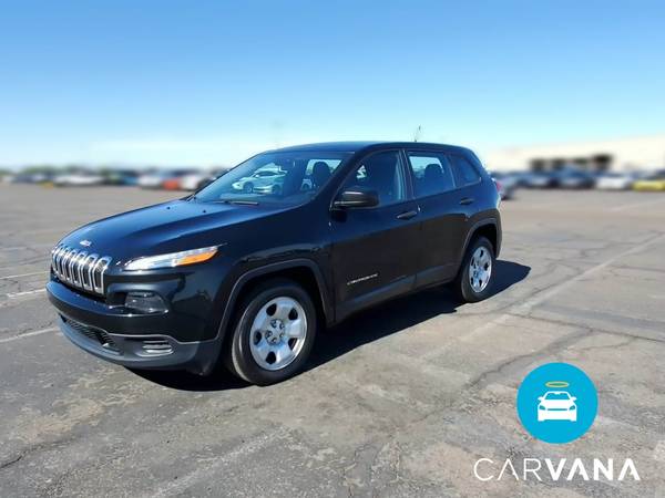 2016 Jeep Cherokee Sport SUV 4D suv Black - FINANCE ONLINE - cars &... for sale in Fort Collins, CO – photo 3