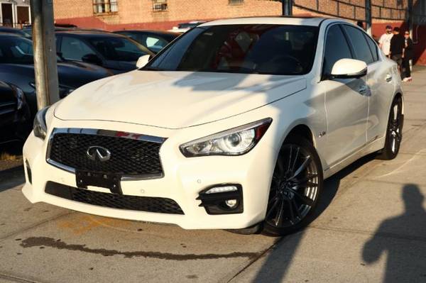2017 INFINITI Q50 Red Sport 400 AWD Sedan - cars & trucks - by... for sale in Jamaica, NY – photo 3