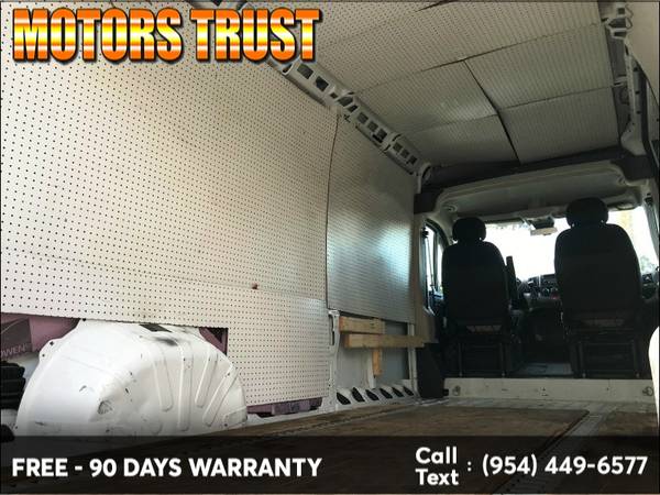 2017 Ram ProMaster Cargo Van 2500 High Roof 159" WB BAD CREDIT NO... for sale in Miami, FL – photo 24