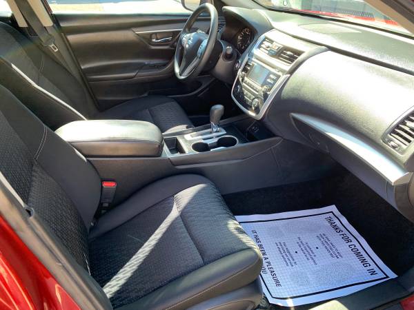2016 Nissan Altima S 37k miles Red/blk Clean title Paid off cash deal for sale in Baldwin, NY – photo 9