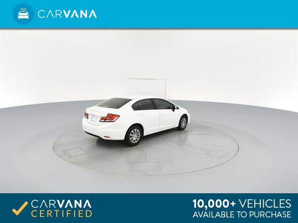 2014 Honda Civic LX Sedan 4D sedan WHITE - FINANCE ONLINE for sale in Atlanta, FL – photo 11