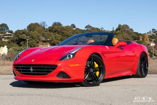 2016 Ferrari California T! Red/Tan, black wheels/roof, fully... for sale in San Rafael, CA – photo 8