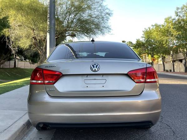 2015 VW Volkswagen Passat 1 8T Wolfsburg Ed sedan Titanium Beige for sale in Phoenix, AZ – photo 5