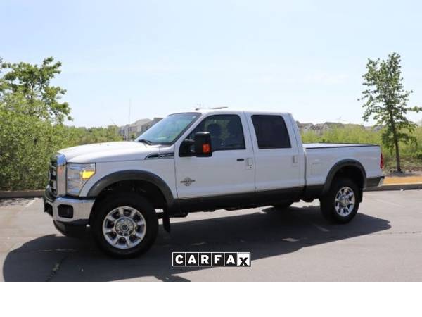 Customized 2015 Ford F350 Super Duty Crew Cab Lariat Pickup 4D 6 3/4 for sale in Folsom, CA – photo 3