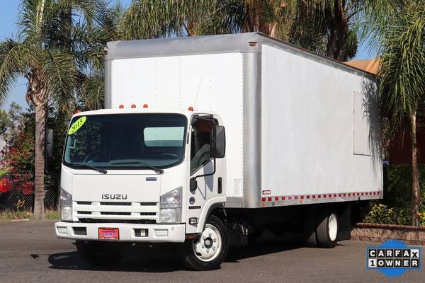 2015 Isuzu NRR Single Cab RWD Delivery Diesel Box Truck (26983) for sale in Fontana, CA – photo 2