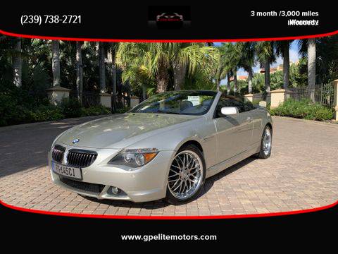 2005 BMW 645Ci Convertible CLEAN + WARRANTY for sale in Fort Myers, FL