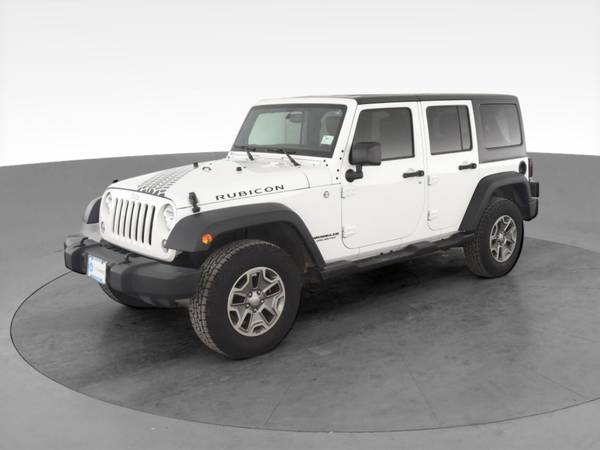 2015 Jeep Wrangler Unlimited Rubicon Sport Utility 4D suv White - -... for sale in Beaumont, TX – photo 3