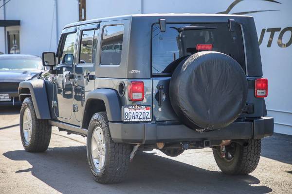 2008 Jeep Wrangler Unlimited Rubicon suv Steel Blue Metallic - cars for sale in Sacramento, NV – photo 4