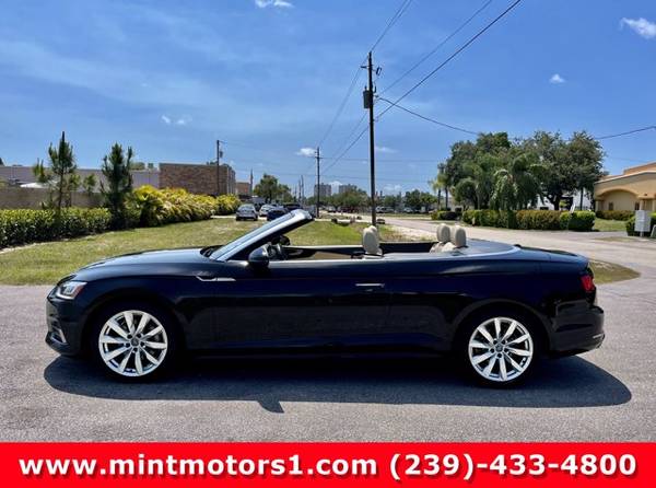 2018 Audi A5 Cabriolet Premium Plus (Luxury Convertible) - cars & for sale in Fort Myers, FL – photo 4