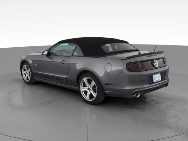2014 Ford Mustang GT Premium Convertible 2D Convertible Gray -... for sale in Oak Park, IL – photo 7