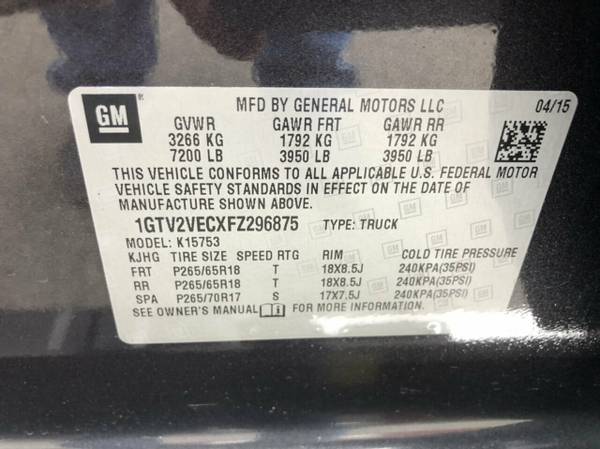 2015 GMC Sierra 1500 4WD Double Cab 143 5 SLT for sale in Johnstown , PA – photo 24