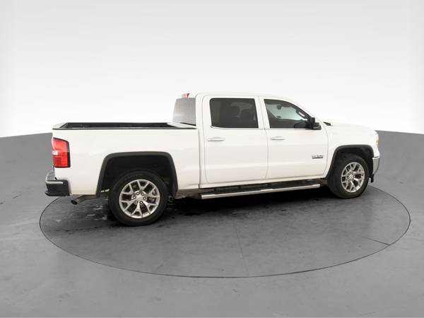 2015 GMC Sierra 1500 Crew Cab SLT Pickup 4D 5 3/4 ft pickup White for sale in Colorado Springs, CO – photo 12