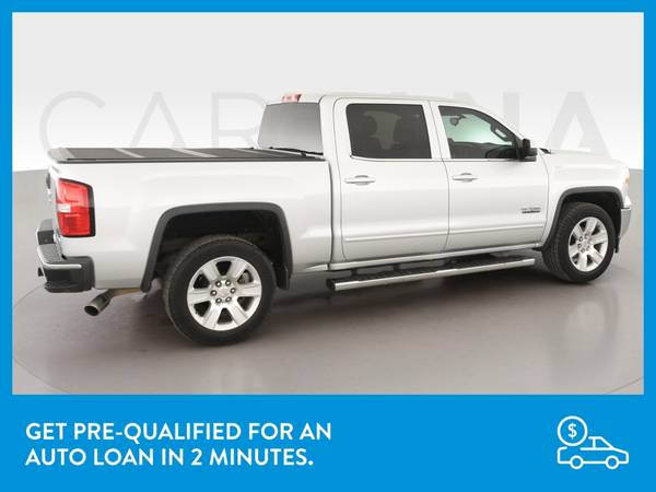 2015 GMC Sierra 1500 Crew Cab SLE Pickup 4D 5 3/4 ft pickup Silver for sale in San Marcos, TX – photo 9