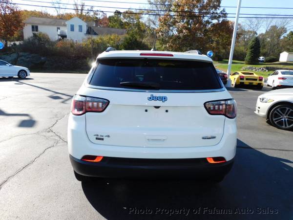 2019 *Jeep* *Compass* *Latitude 4x4* White Clearcoat - cars & trucks... for sale in Milford, MA – photo 12
