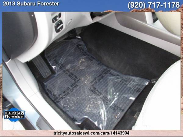 2013 SUBARU FORESTER 2 5X PREMIUM AWD 4DR WAGON 4A Family owned for sale in MENASHA, WI – photo 16