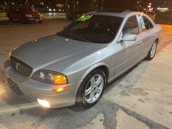 2002 Lincoln LS V8 Leather & Sunroof Only 102k - cars & trucks - by... for sale in Des Moines, IA