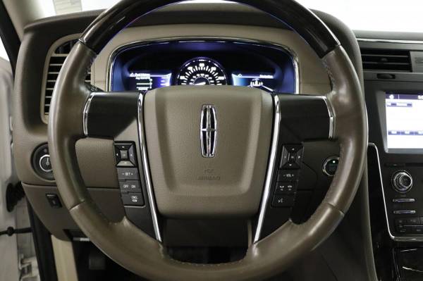 BLUETOOTH White 2017 Lincoln Navigator Select 4X4 4WD SUV CAMERA for sale in clinton, OK – photo 7
