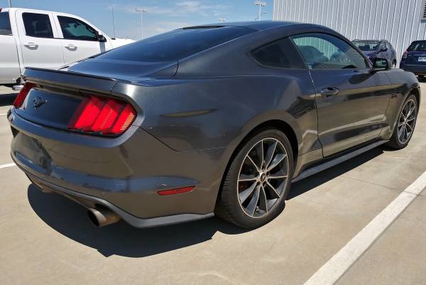 2015 FORD MUSTANG 2 3T MATTE GRAY DUAL EXHAUST ! LIKE NEW - cars & for sale in Ardmore, OK – photo 6
