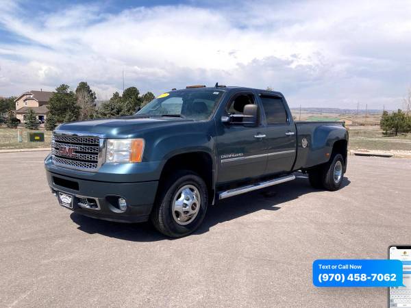 2011 GMC Sierra 3500HD 4WD Crew Cab 167 7 DRW Denali - CALL/TEXT for sale in Sterling, CO – photo 3