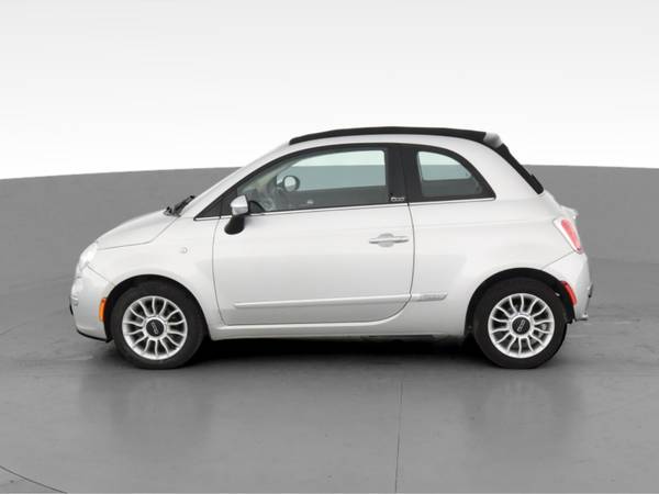 2012 FIAT 500 500C Lounge Convertible 2D Convertible Silver -... for sale in South Bend, IN – photo 5