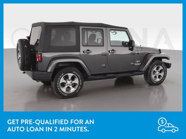 2017 Jeep Wrangler Unlimited Sahara Sport Utility 4D suv Gray for sale in Victoria, TX – photo 9