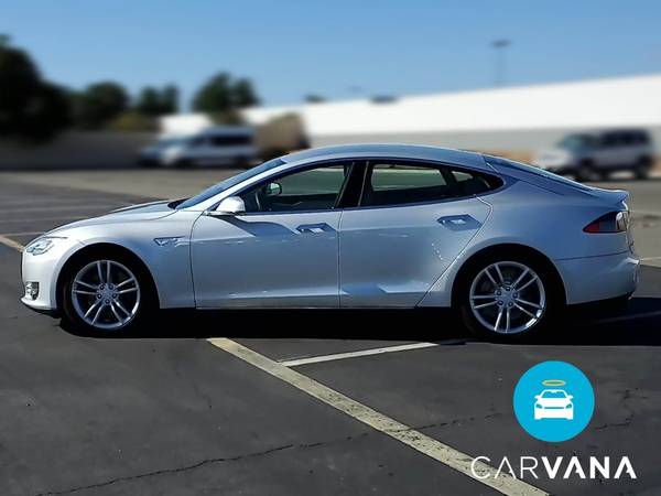 2012 Tesla Model S Signature Performance Sedan 4D sedan Silver - -... for sale in Ocean City, MD – photo 5