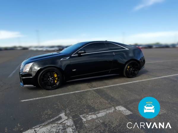 2012 Caddy Cadillac CTS CTS-V Coupe 2D coupe Black - FINANCE ONLINE... for sale in NEWARK, NY – photo 4