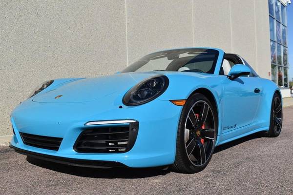 2017 Porsche 911 Targa 4S **$176K MSRP** Miami Blue 6K Miles for sale in Sioux Falls, MN – photo 7