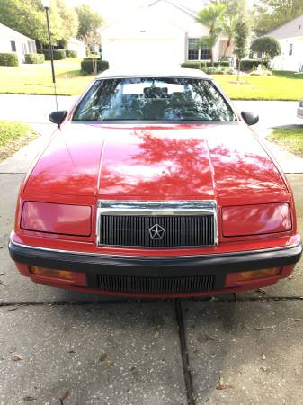 1991 Chrysler LeBaron Convertible 48, 000 ORIGINAL MILES - Excellent ! for sale in Clermont, FL – photo 5