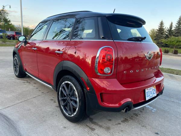 2016 Mini Cooper Countryman-S-John Cooper Works - Red - ALL4-Leather for sale in Belleville, MI – photo 4
