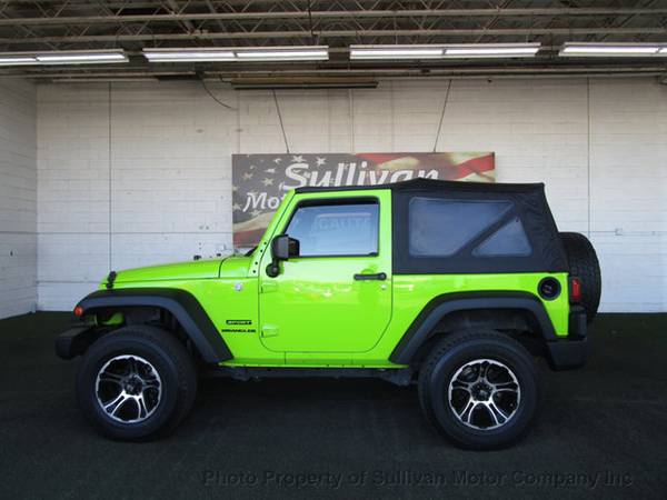 2013 * JEEP * WRANGLER * 4WD * LIMITED SPORT EDITION * GREEN GOBLIN for sale in Mesa, AZ – photo 2