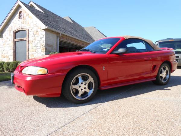 1994 Cobra Mustang Pace Car - cars & trucks - by owner - vehicle... for sale in Robinson, TX – photo 3