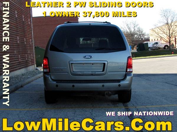 low miles minivan 2004 Ford Freestar 37k - cars & trucks - by dealer... for sale in Willowbrook, IL – photo 6