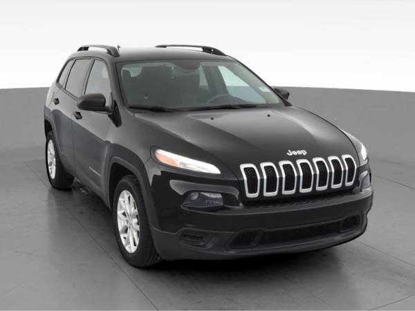 2017 Jeep Cherokee Sport SUV 4D suv Black - FINANCE ONLINE - cars &... for sale in NEWARK, NY – photo 16