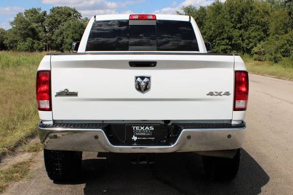 WHITE KNIGHT! 2015 RAM 2500 BIG HORN 4X4 CUMMINS LIFTED 20"FUELS&35'S! for sale in Temple, TX – photo 9