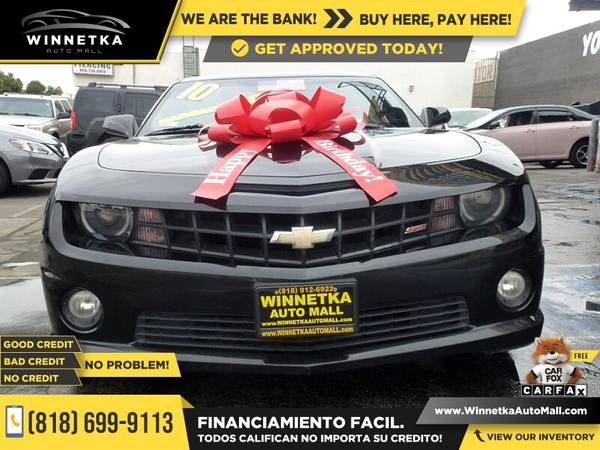 2010 Chevrolet *Camaro* *2SS* *2 SS* *2-SS* for only $332/mo - cars... for sale in Winnetka, CA – photo 5
