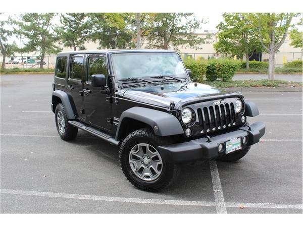 2016 Jeep Wrangler 4WD AWD Unlimited Sport SUV 4D SUV - cars &... for sale in Everett, WA – photo 2