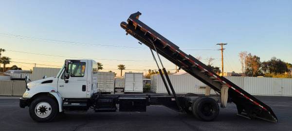 2007 International 4300 DT466E flat bed truck with winch - cars & for sale in Mesa, AZ – photo 7
