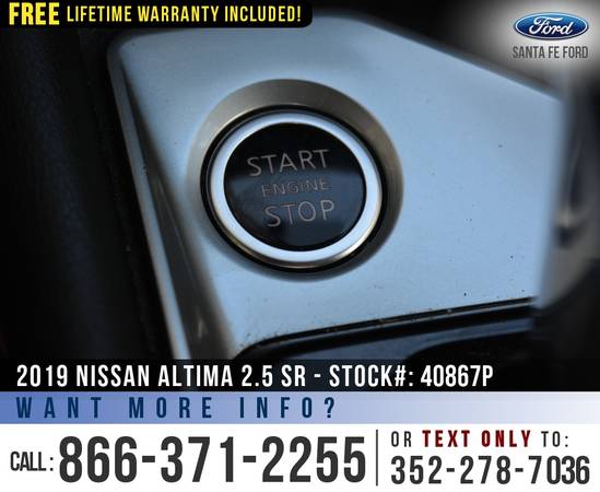 2019 NISSAN ALTIMA 2 5 SR Sirius, Leather, Bluetooth - cars for sale in Alachua, FL – photo 14
