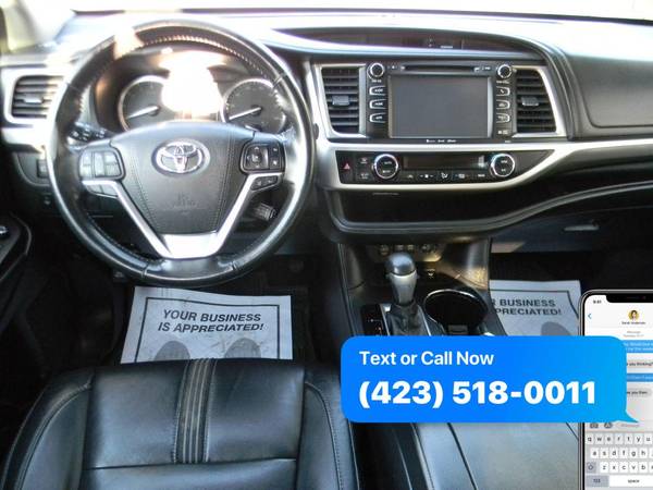 2017 TOYOTA HIGHLANDER SE - EZ FINANCING AVAILABLE! - cars & trucks... for sale in Piney Flats, TN – photo 13