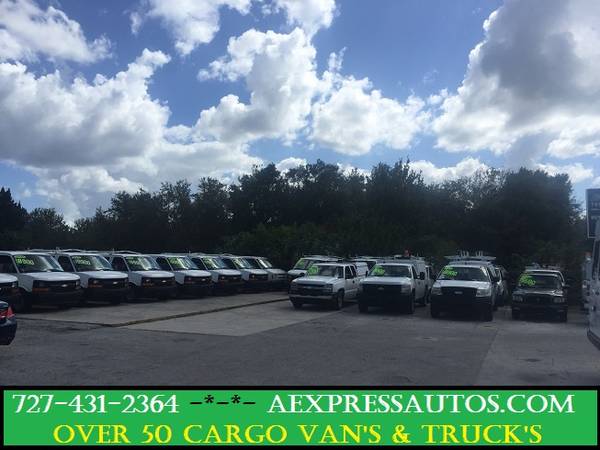 OVER 100 CARGO VAN'S, PICK UP TRUCK'S, UTILITY TRUCK'S TO CHOOSE FROM for sale in TARPON SPRINGS, FL 34689, FL – photo 9