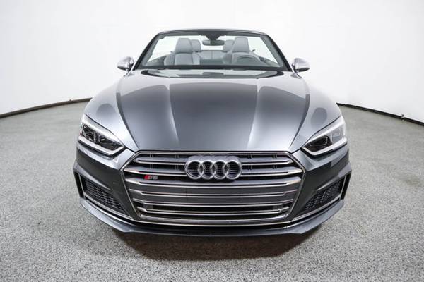 2018 Audi S5 Cabriolet, Daytona Gray Pearl Effect/Black Roof for sale in Wall, NJ – photo 8