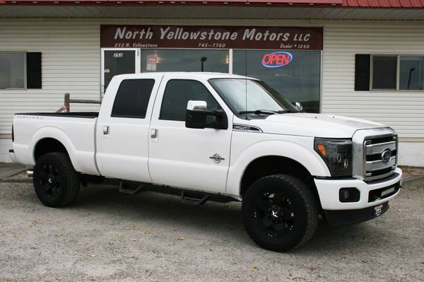 2014 Ford F-250 Platinum Power Stroke Crew Cab 4x4 - cars & trucks -... for sale in Rigby, ID – photo 5