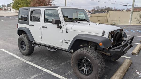 2015 Jeep Wrangler unlimited, lifted, 35" BFG's, bumpers, super... for sale in Richmond, KY – photo 2